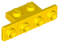 2436b | Bracket 1 x 2 - 1 x 4 with Rounded Corners | LEGOPART