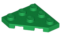 2450 | Wedge, Plate 3 x 3 Cut Corner | LEGOPART