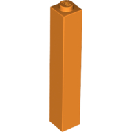 2453b | Brick 1 x 1 x 5 - Solid Stud | LEGOPART