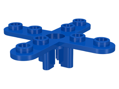 2479 | Propeller 4 Blade 5 Diameter with Rounded Ends and Open Hub | LEGOPART