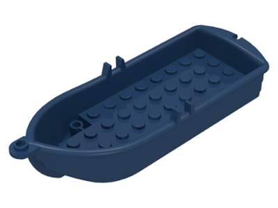 2551 | Boat, 14 x 5 x 2 with Oarlocks and 2 Hollow Inside Studs | LEGOPART