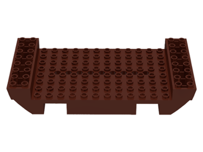 2560 | Boat, Hull Large Middle 8 x 16 x 2 1/3 with 8 or 9 Holes | LEGOPART