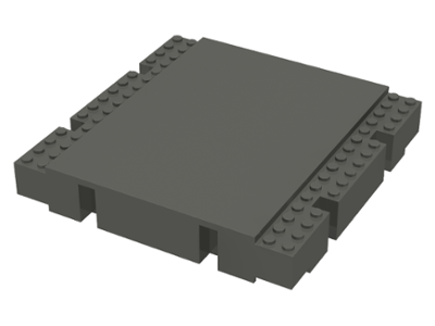 2617 | Baseplate, Raised Platform 16 x 16 x 2 1/3 | LEGOPART