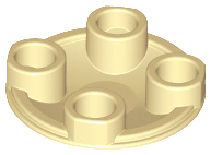 2654 | Plate, Round 2 x 2 with Rounded Bottom (Boat Stud) | LEGOPART