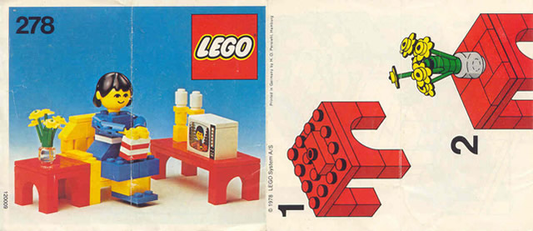 278-1 | Television Room | INSTRUCTIONS | LEGOPART