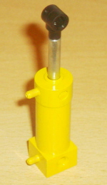 2793c02 | Pneumatic Cylinder with 2 Inlets Medium (48mm) with Yellow Top | LEGOPART