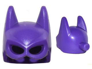 28777 | Minifigure, Headgear Mask Batgirl with Attachment for Ponytail | LEGOPART