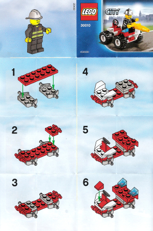 30010-1 | Fire Chief polybag | INSTRUCTIONS | LEGOPART