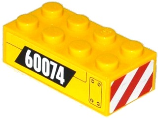 3001pb100L | Brick 2 x 4 with | LEGOPART