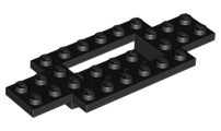 30029 | Vehicle, Base 4 x 10 x 2/3 with 4 x 2 Recessed Center with Smooth Underside | LEGOPART