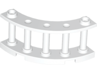 30056 | Fence 4 x 4 x 2 Quarter Round Spindled with 2 Studs | LEGOPART