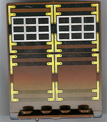 30102px1 | Door 2 x 5 x 5 Swivel, Flat Base with Ninja Pattern | LEGOPART