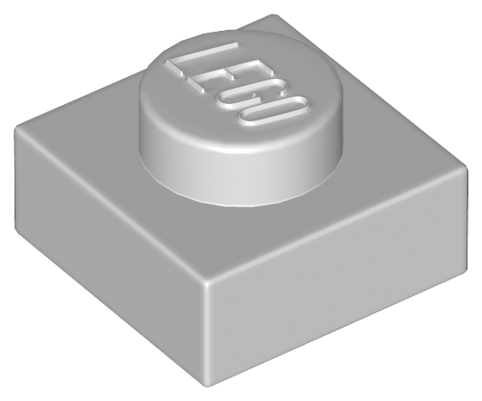 3024 | Plate 1 x 1 | LEGOPART