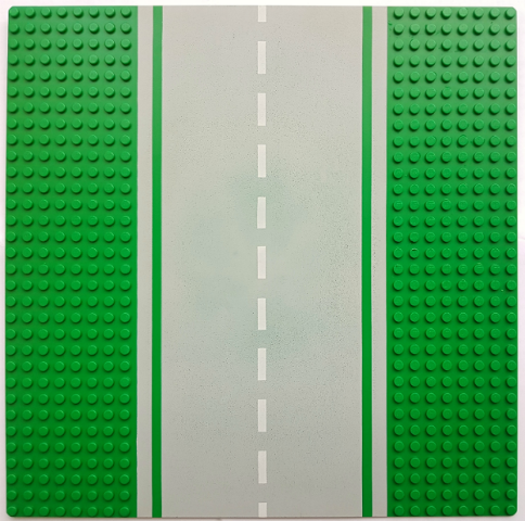 30279pb02 | Baseplate, Road 32 x 32 8-Stud Straight with Road Pattern | LEGOPART