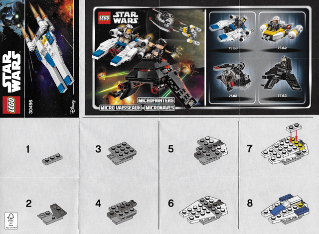 30496-1 | U-Wing Fighter - Mini polybag | INSTRUCTIONS | LEGOPART