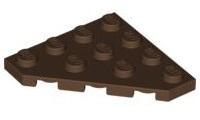 30503 | Wedge, Plate 4 x 4 Cut Corner | LEGOPART