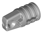 30552 | Hinge Cylinder 1 x 2 Locking with 1 Finger and Axle Hole on Ends with Slots | LEGOPART