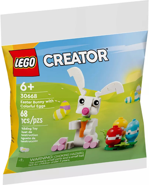 Easter Bunny with Colorful Eggs LEGO 30668