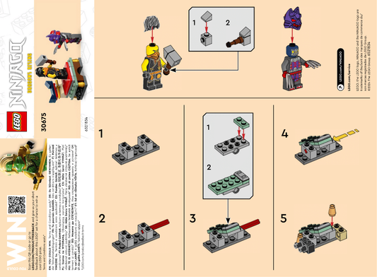 30675-1 | Tournament Training Ground polybag | INSTRUCTIONS | LEGOPART