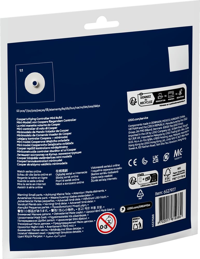 Cooper's Flying Controller Mini Build LEGO 30698
