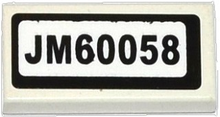 3069pb0316 | Tile 1 x 2 with | LEGOPART