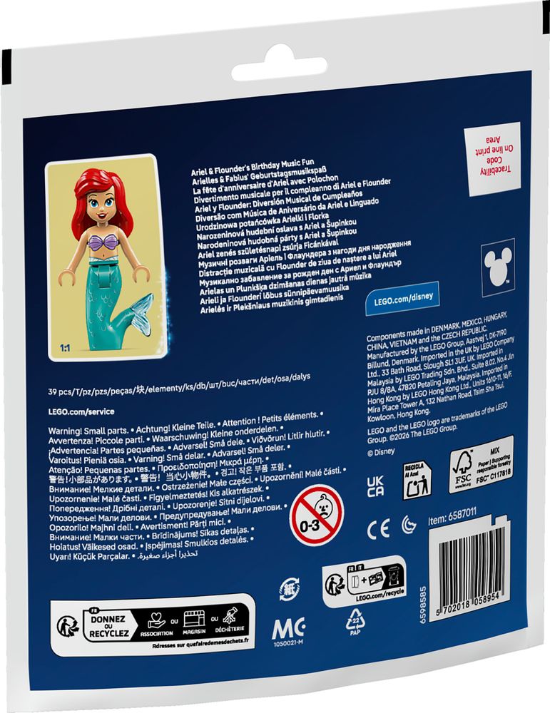 Ariel & Flounder's Birthday LEGO 30720