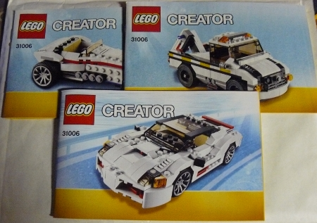 31006-1 | Highway Speedster | INSTRUCTIONS | LEGOPART