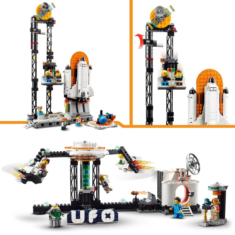 Ruimteachtbaan LEGO 31142