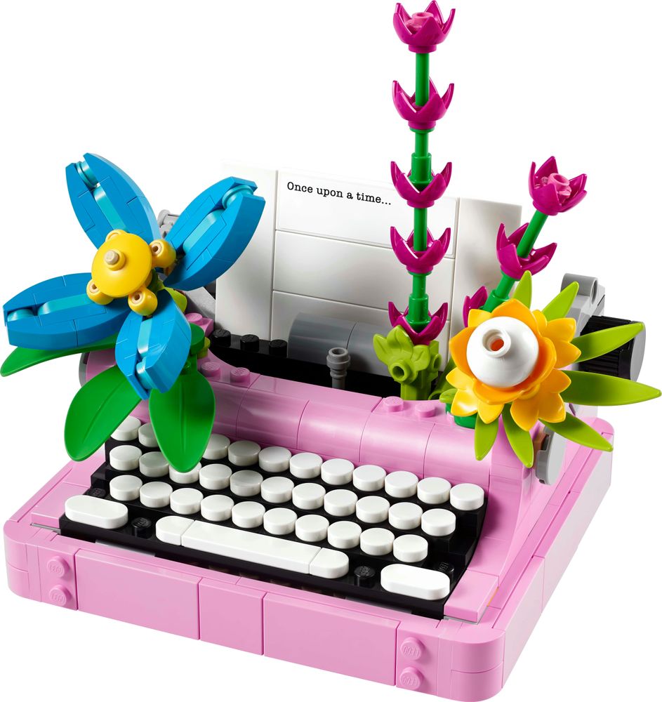 Typewriter with Flowers LEGO 31169