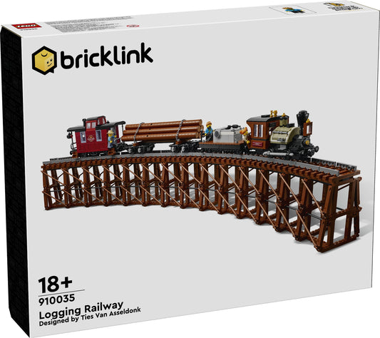 Logging Railway LEGO 910035