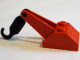 3135c01 | Hook Slope 45 2 x 3 x 1 1/3 Double with Arm with Black Tow Hook | LEGOPART