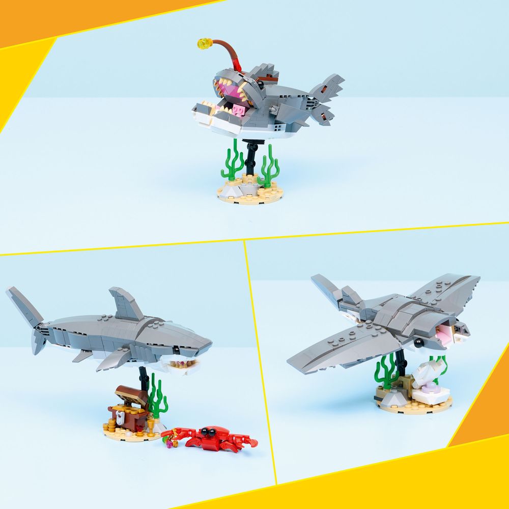 Fierce Shark with a Treasure Chest LEGO 31381