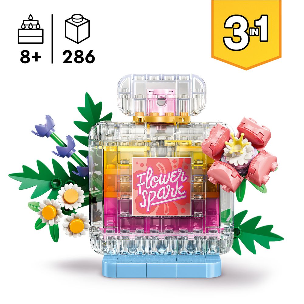 Floral Decor Perfume Bottle LEGO 31383