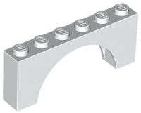 3307 | Arch 1 x 6 x 2 - Thick Top with Reinforced Underside | LEGOPART