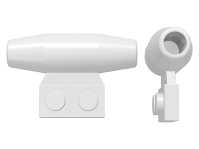 3475a | Engine, Smooth Small, 1 x 2 Side Plate without Axle Holders | LEGOPART