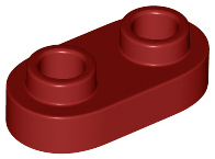 35480 | Plate, Round 1 x 2 with Open Studs | LEGOPART