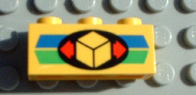 3622pb008 | Brick 1 x 3 with Cargo Pattern | LEGOPART