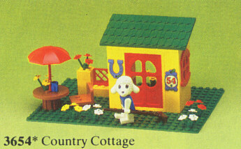 Country Cottage LEGO 3654