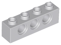 3701 | Technic, Brick 1 x 4 with Holes | LEGOPART