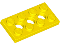 3709b | Technic, Plate 2 x 4 with 3 Holes | LEGOPART