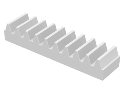 3743 | Technic, Gear Rack 1 x 4 | LEGOPART