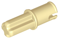 3749 | Technic, Axle  1L with Pin without Friction Ridges with Round Hole | LEGOPART