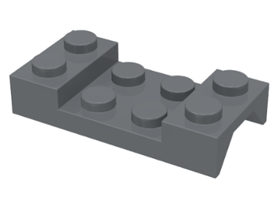 3788 | Vehicle, Mudguard 2 x 4 with Arch Studded | LEGOPART