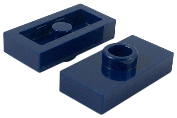 3794a | Plate, Modified 1 x 2 with 1 Stud without Groove | LEGOPART