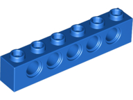 3894 | Technic, Brick 1 x 6 with Holes | LEGOPART