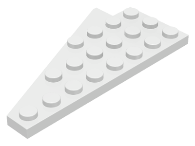 3934a | Wedge, Plate 8 x 4 Wing Right without Underside Stud Notch | LEGOPART