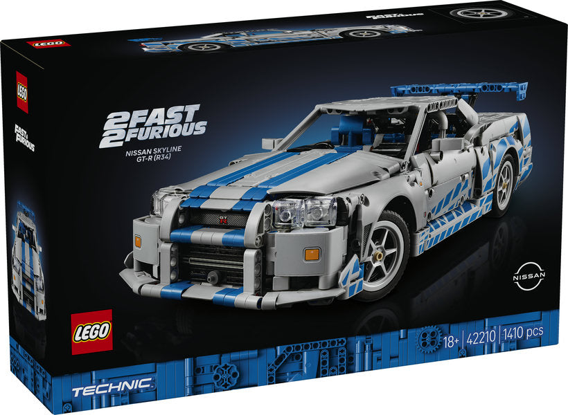 2 Fast 2 Furious Nissan Skyline GT-R R3 LEGO 42210