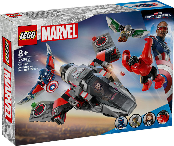 Captain America vs. Rode Hulk duel LEGO 76292