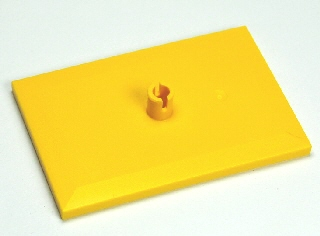 4025 | Train Bogie Plate (Tile, Modified 6 x 4 with 5mm Pin) | LEGOPART