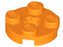 4032 | Plate, Round 2 x 2 with Axle Hole | LEGOPART